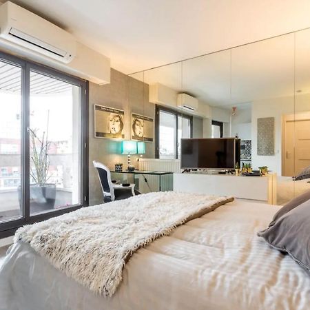 Beautiful Modern Fully Furnished Studio Levallois-Perret Exteriér fotografie