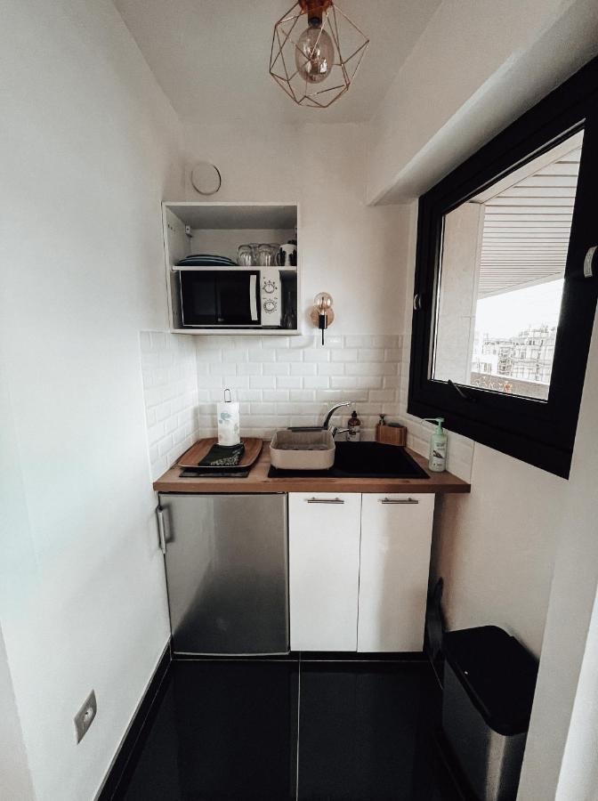 Beautiful Modern Fully Furnished Studio Levallois-Perret Exteriér fotografie