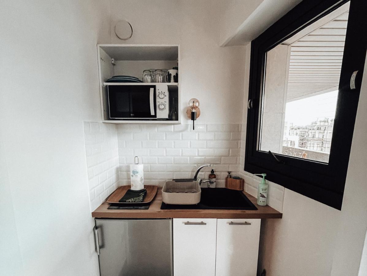 Beautiful Modern Fully Furnished Studio Levallois-Perret Exteriér fotografie